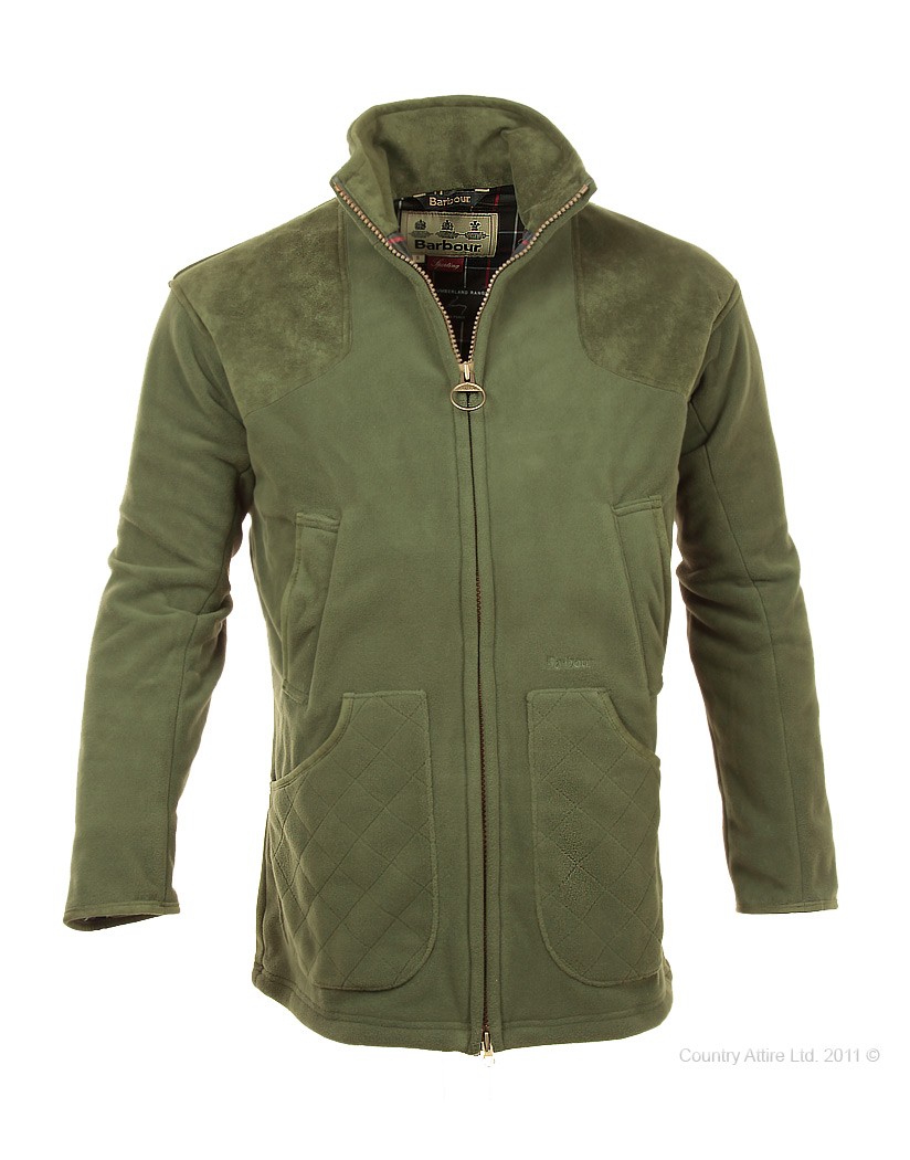 barbour zip up jacket