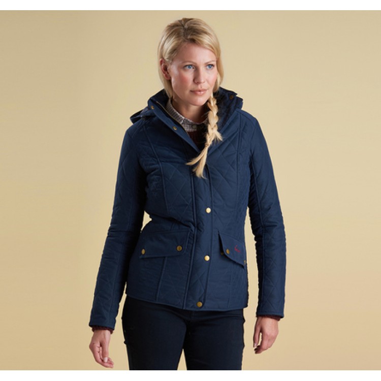 ladies blue barbour jacket