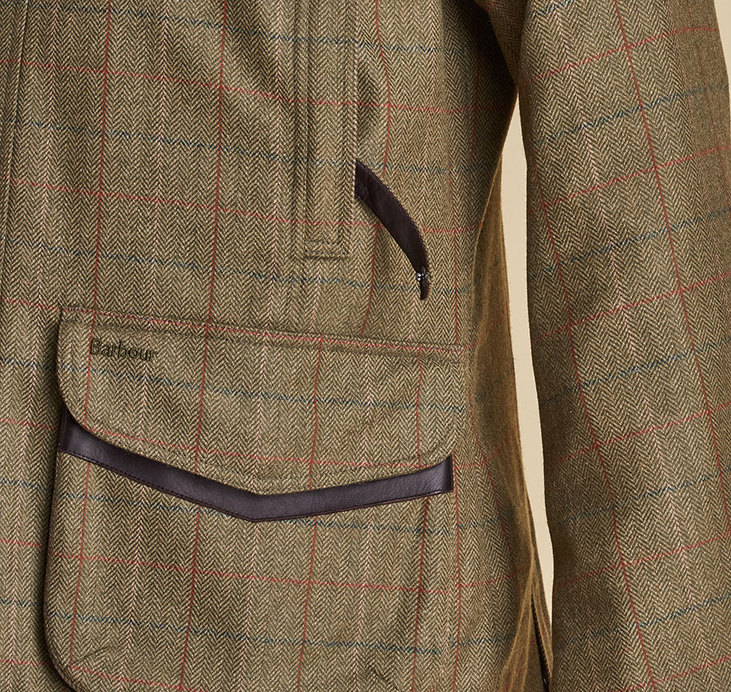 barbour moorhen tweed jacket